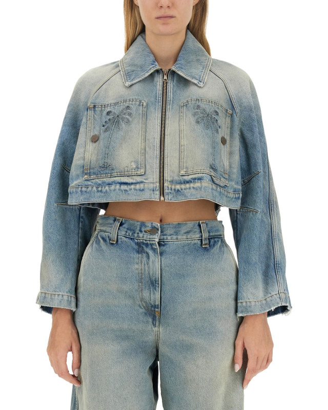 [Palm Angels] Denim Jacket FW23 PWYE034_E23DEN0014040