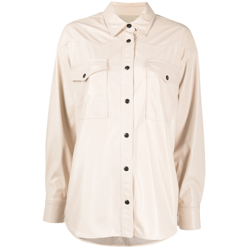 [Marant Etoile] Shirts Long Sleeve FW23 A3B15E CH0001FA 20CK