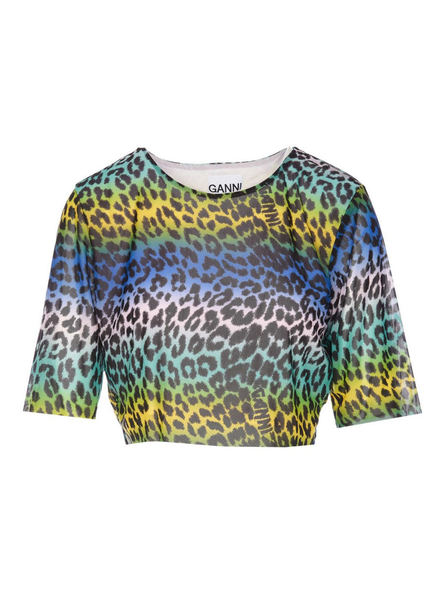 [GANNI] T-shirts Short Sleeve SS23 T3416_999
