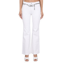 [MICHAEL BY MICHAEL KORS] Jeans SS23 MS3904180V_117OPTICWHITE