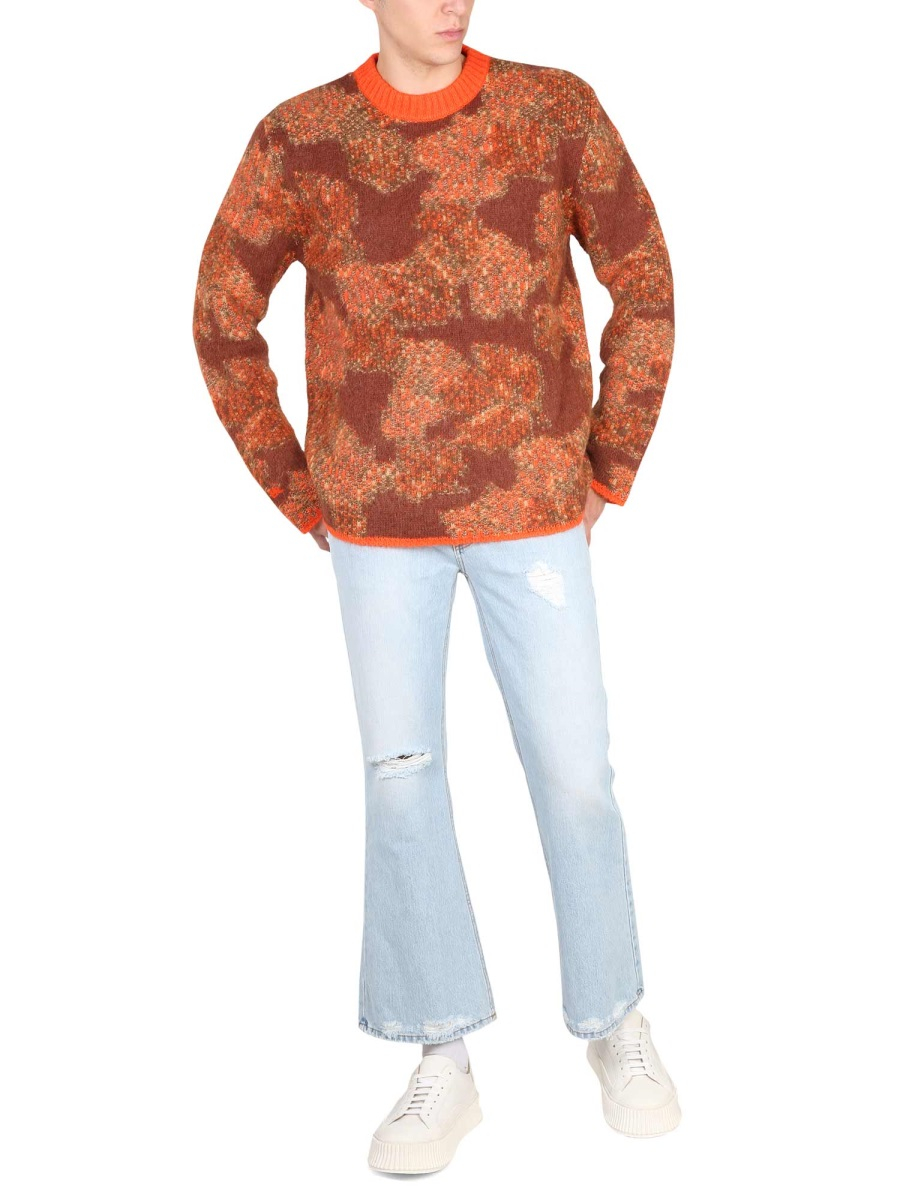 [ERL] Knitwear FW22 ERL05N023_ORANGE