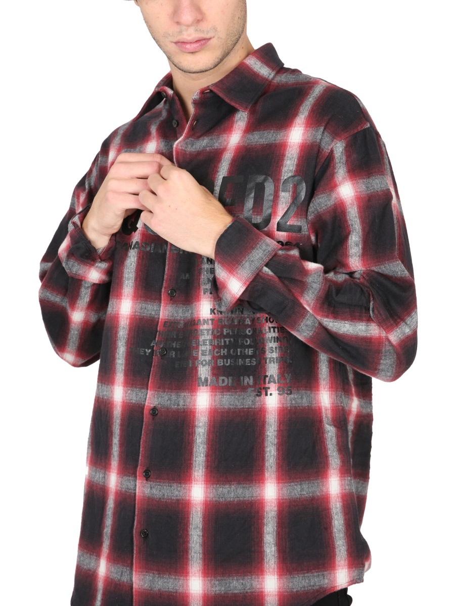 [DSQUARED] Shirts Long Sleeve FW22 S74DM0647_S54782001F