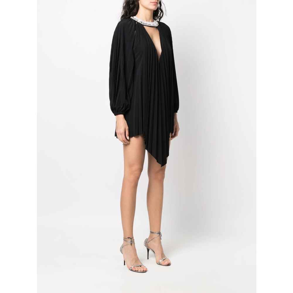 [Alexandre Vauthier] Long sleeve dress SS22 222DR1689B  BLACK