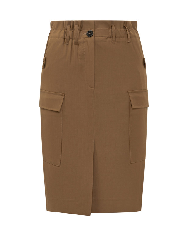 [Iro] Midi skirt FW25 25WWM31CARRIE BRO3525W