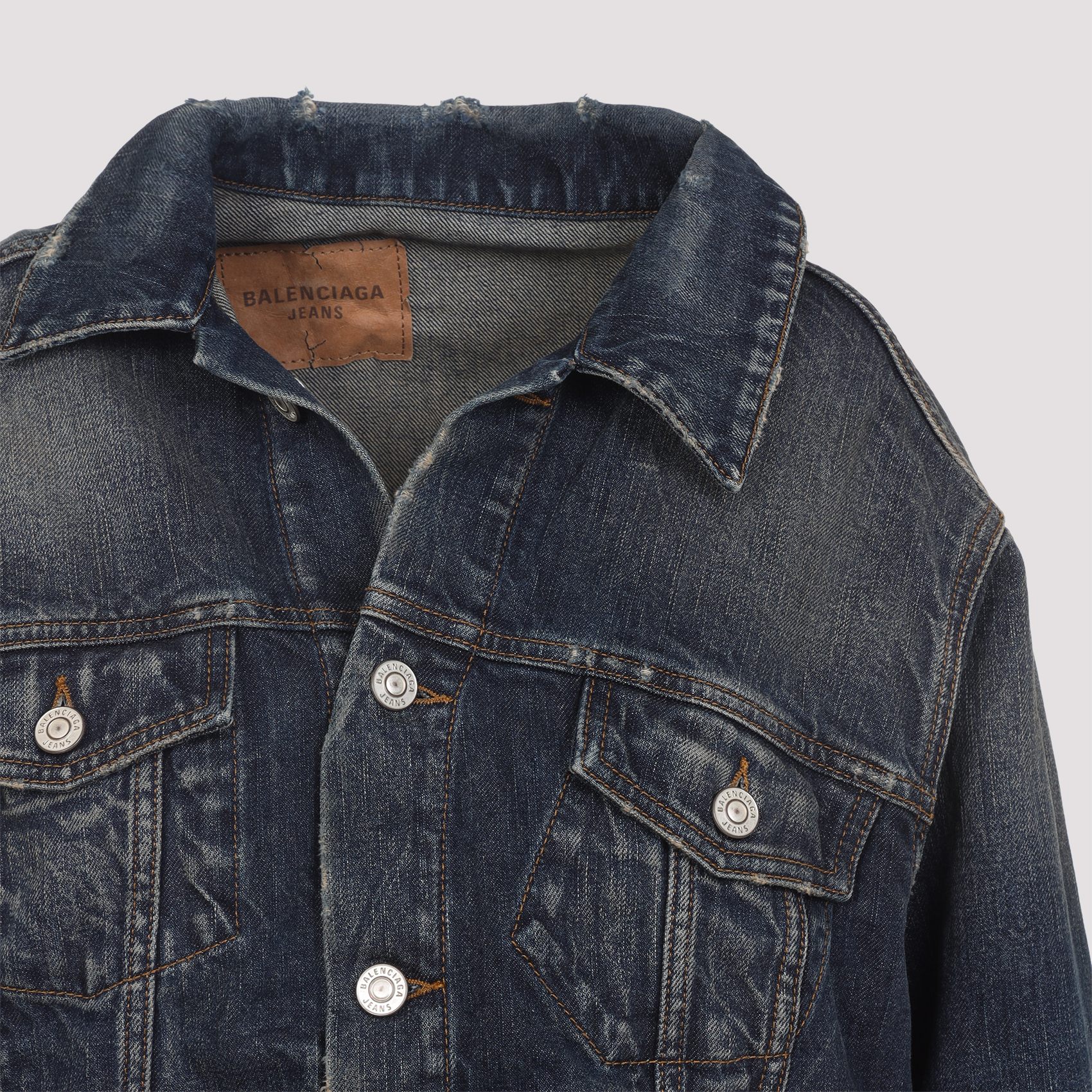 [Balenciaga] Denim Jacket FW25 838699.TSW72