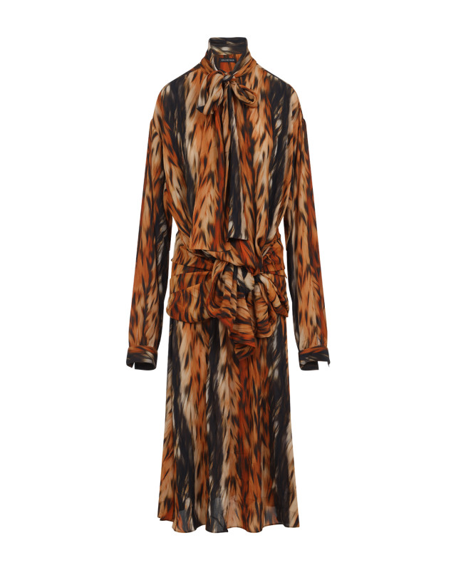 [Balenciaga] Long sleeve dress SS25 814346.TRLD7