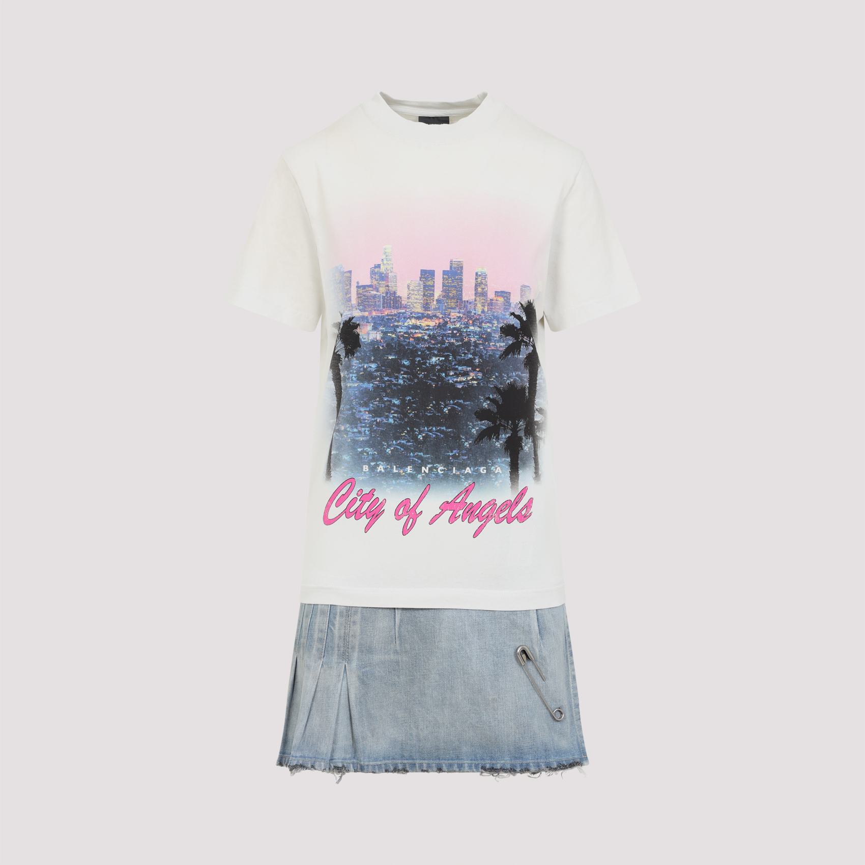 [Balenciaga] Short sleeve dress FW25 838726.TSWB9