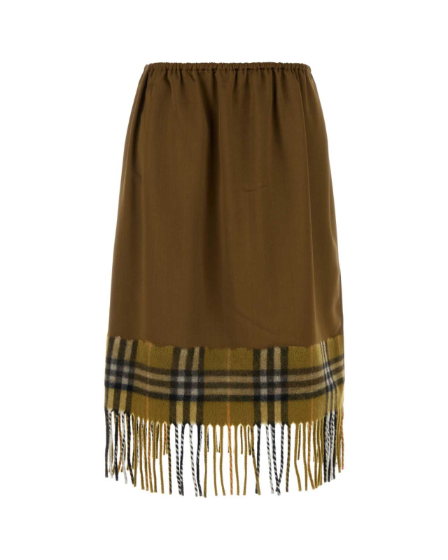 [Burberry] Midi skirt SS25 8098591 C1428