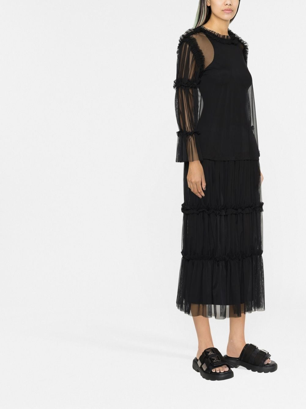 [MM6 Maison Margiela] Long sleeve dress FW22 S52CT0743S24409