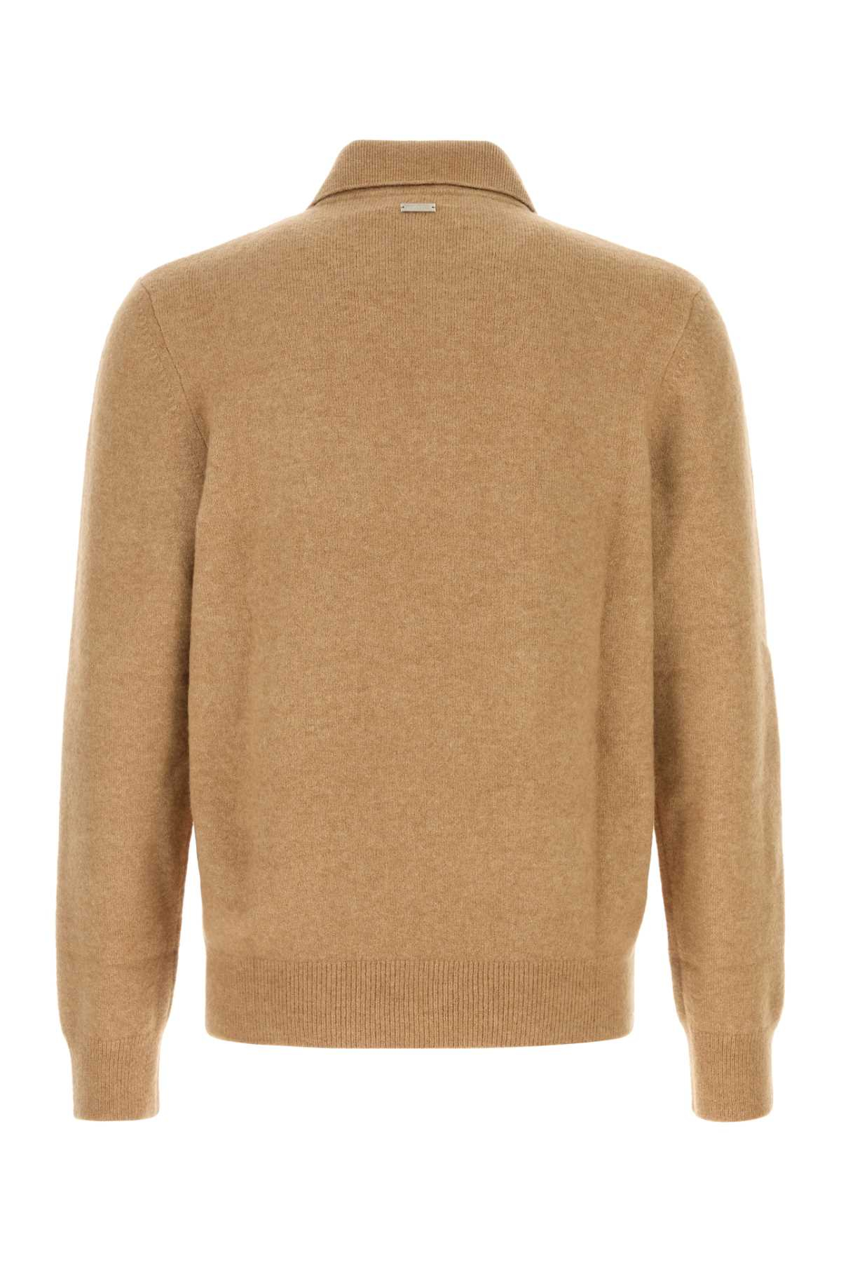[Salvatore Ferragamo] Shirts Long Sleeve SS25 122556781162 CAMEL