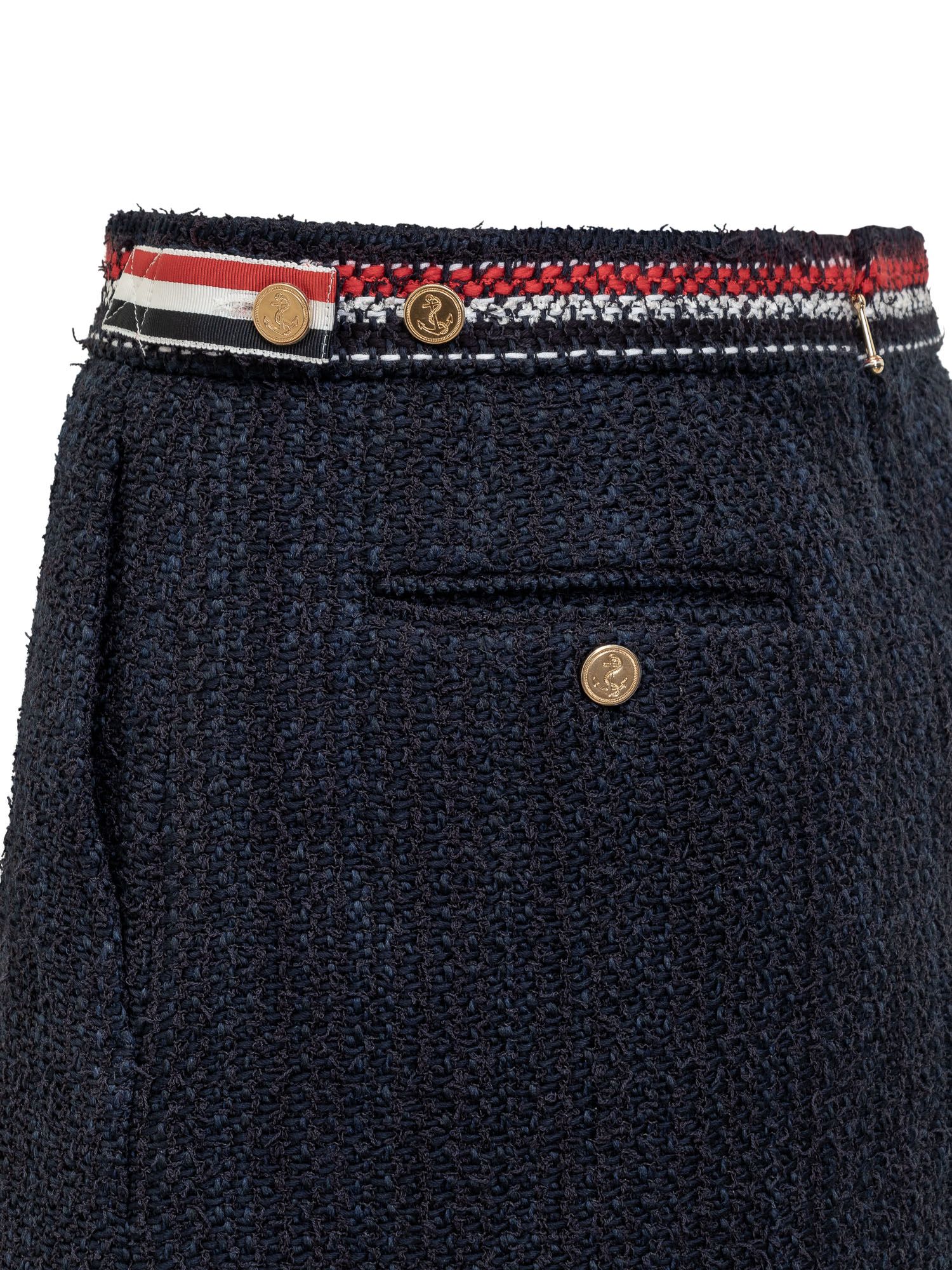 [Thom Browne] Mini skirt FW24 FGCA04AF0721 415