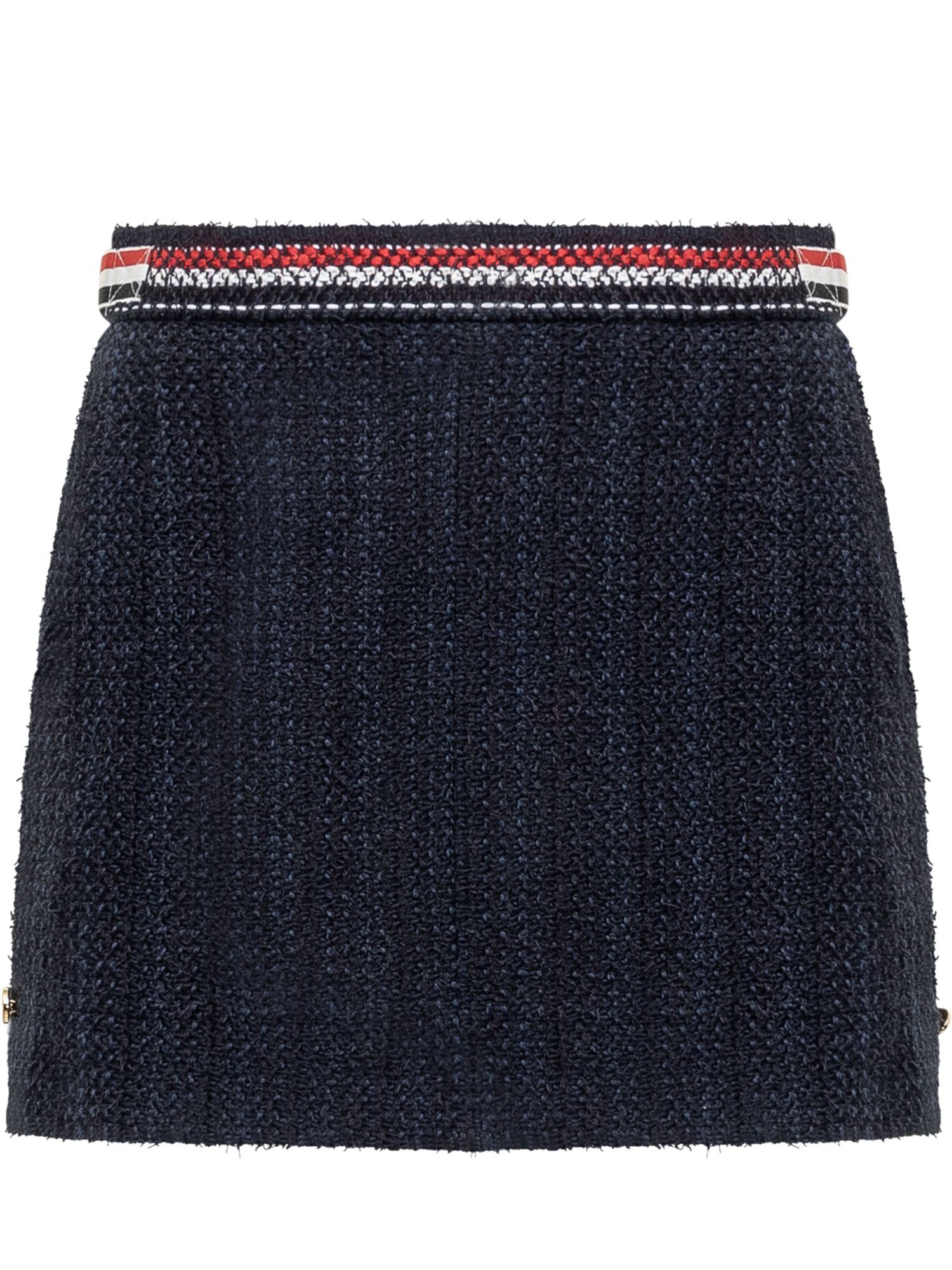 [Thom Browne] Mini skirt FW24 FGCA04AF0721 415