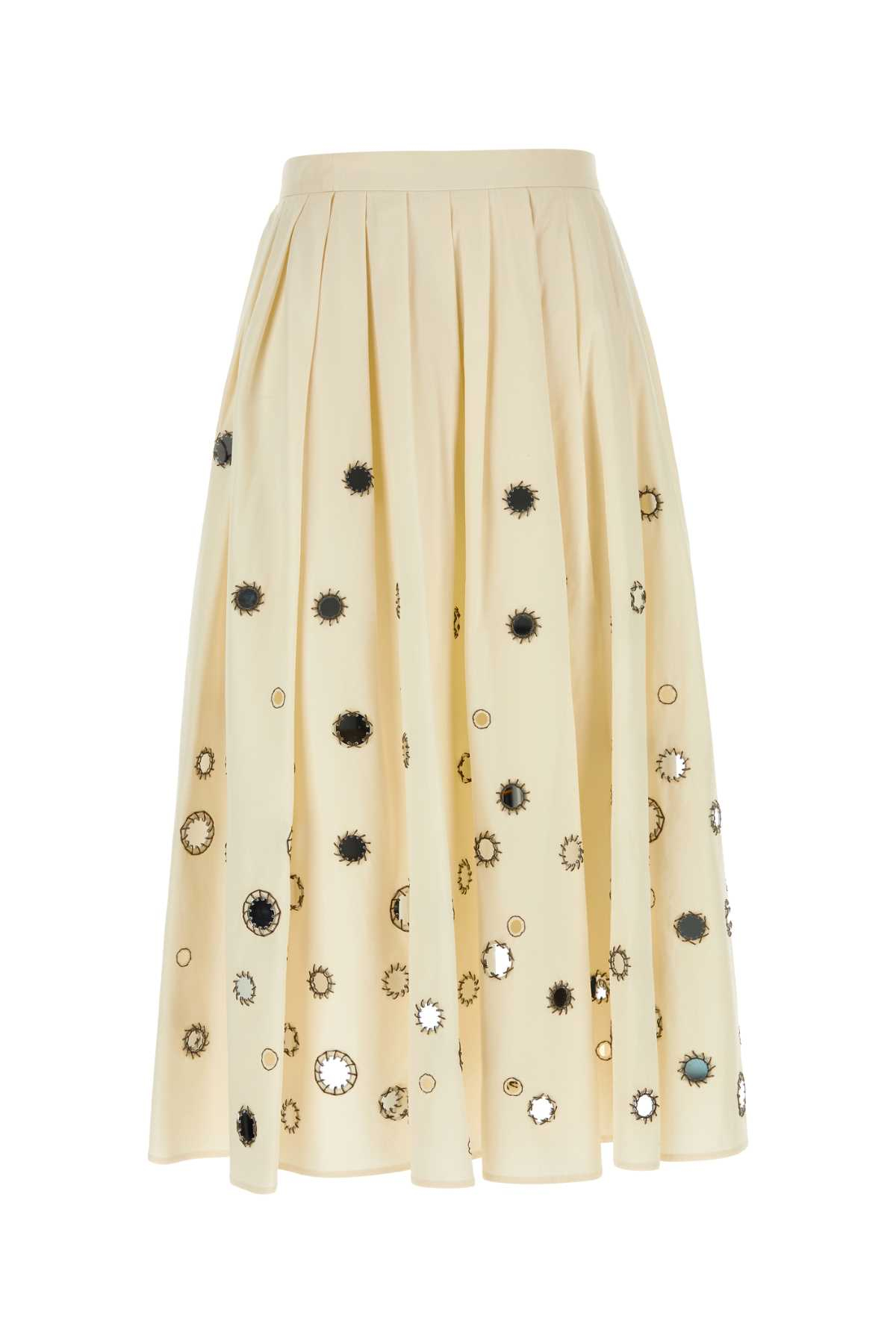 [Prada] Midi skirt FW24 P173JRSOOO14I5 F0018
