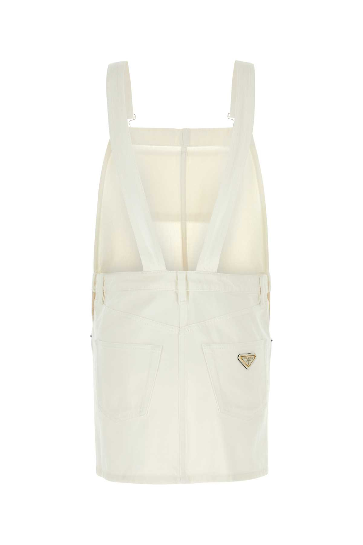 [Prada] Sleeveless dress SS25 GFA139SOOO14LW F01CD