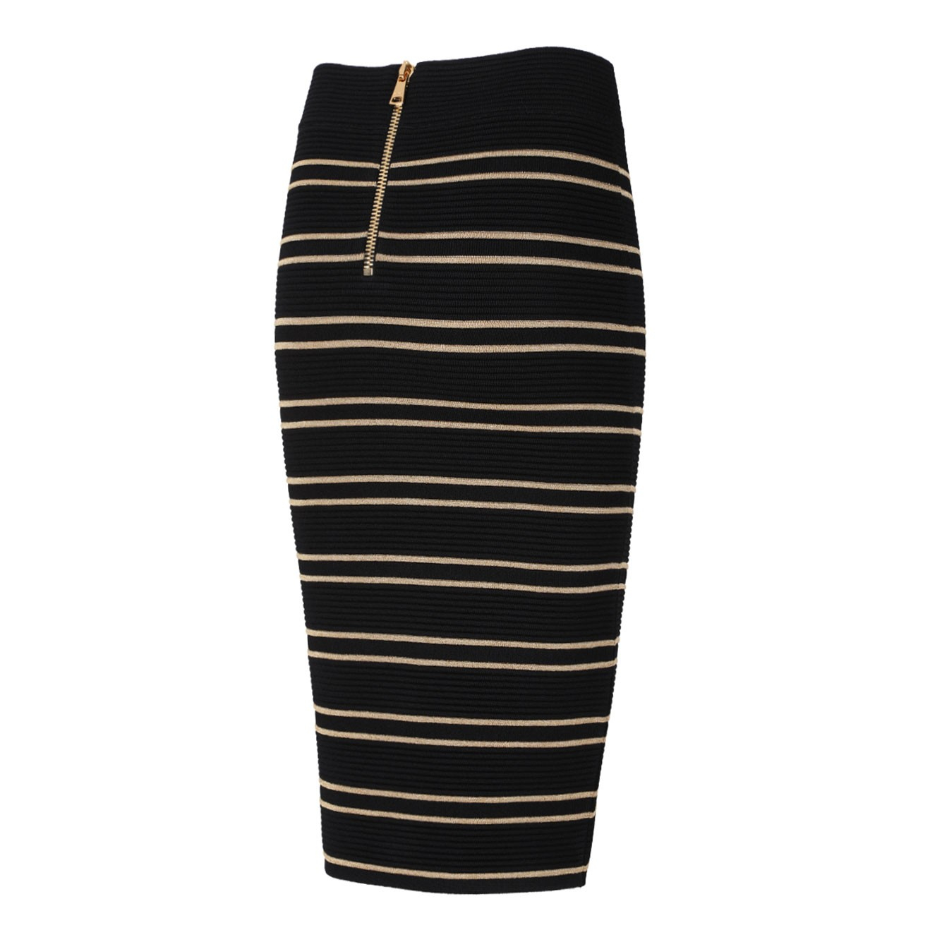 [Balmain] Midi skirt FW25 FF1LC018KI52-EAD