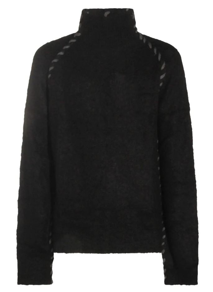 [Thom Krom] Knitwear FW25 MK125-BLACK