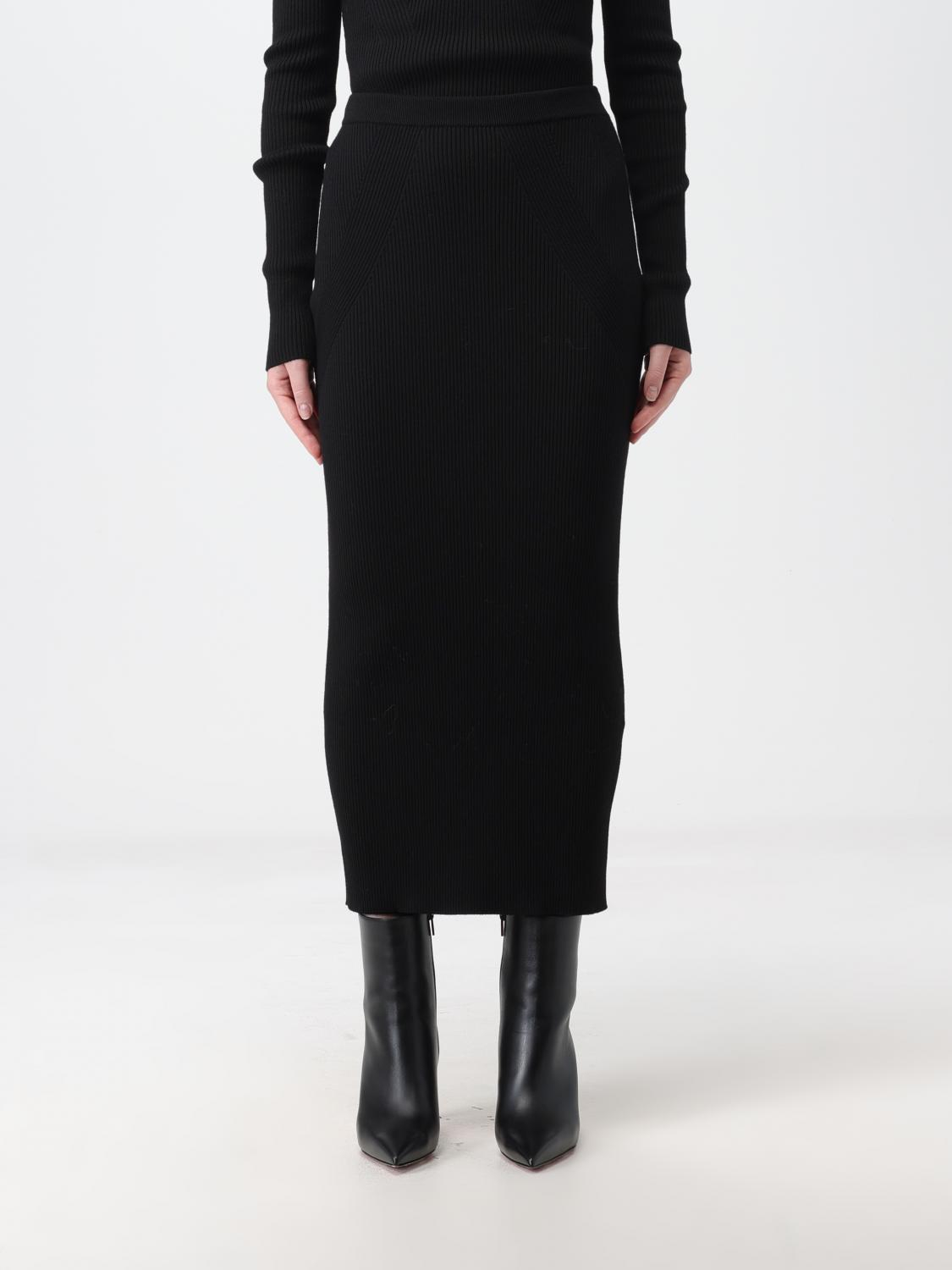[McQueen] Long skirt FW25 768608Q1A65 1000