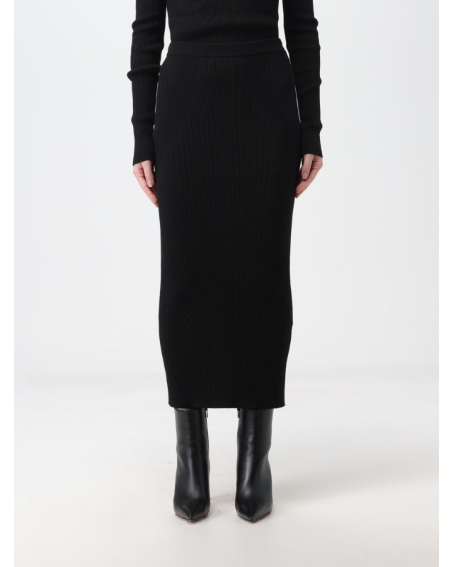[McQueen] Long skirt FW25 768608Q1A65 1000