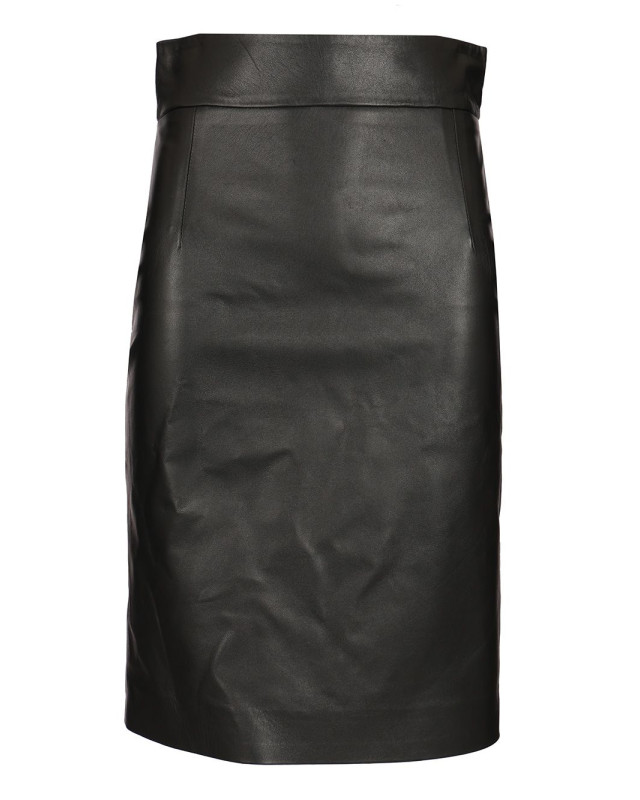 [TAGLIATORE] Midi skirt SS25 LEXACHE25-02NERO
