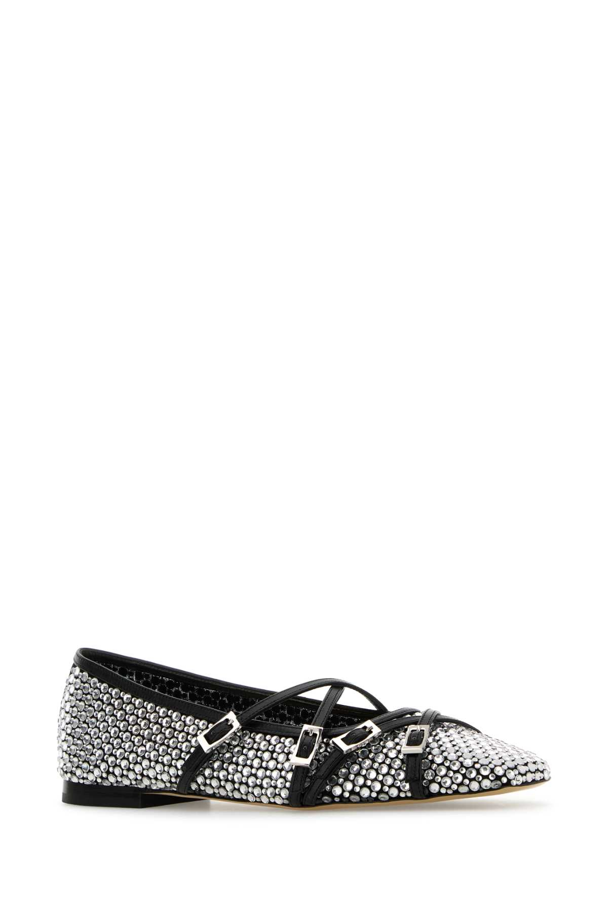 [MACH&MACH] Flat shoes SS25 R25S092710NETB17 BLACK