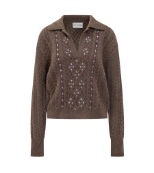[DES PHEMMES] T-shirts Long Sleeve FW25 D735KW D0401