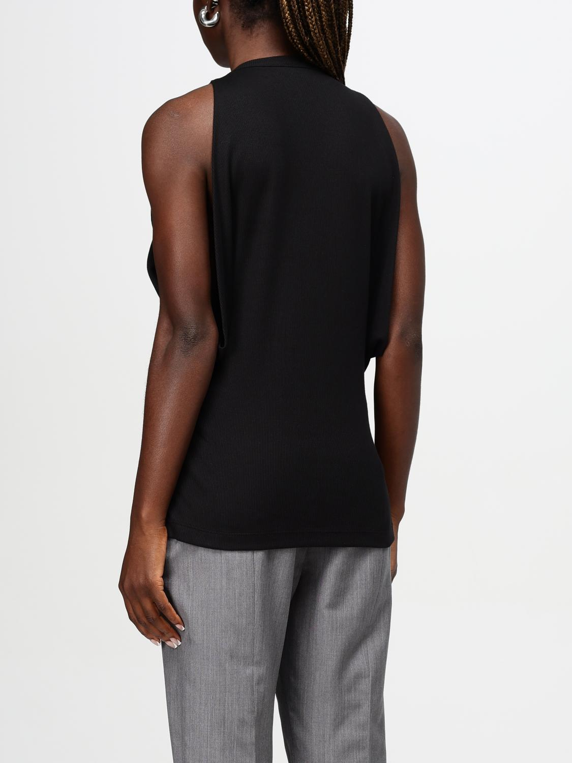 [McQueen] Shirts Sleeveless FW25 804191QLADW 1000