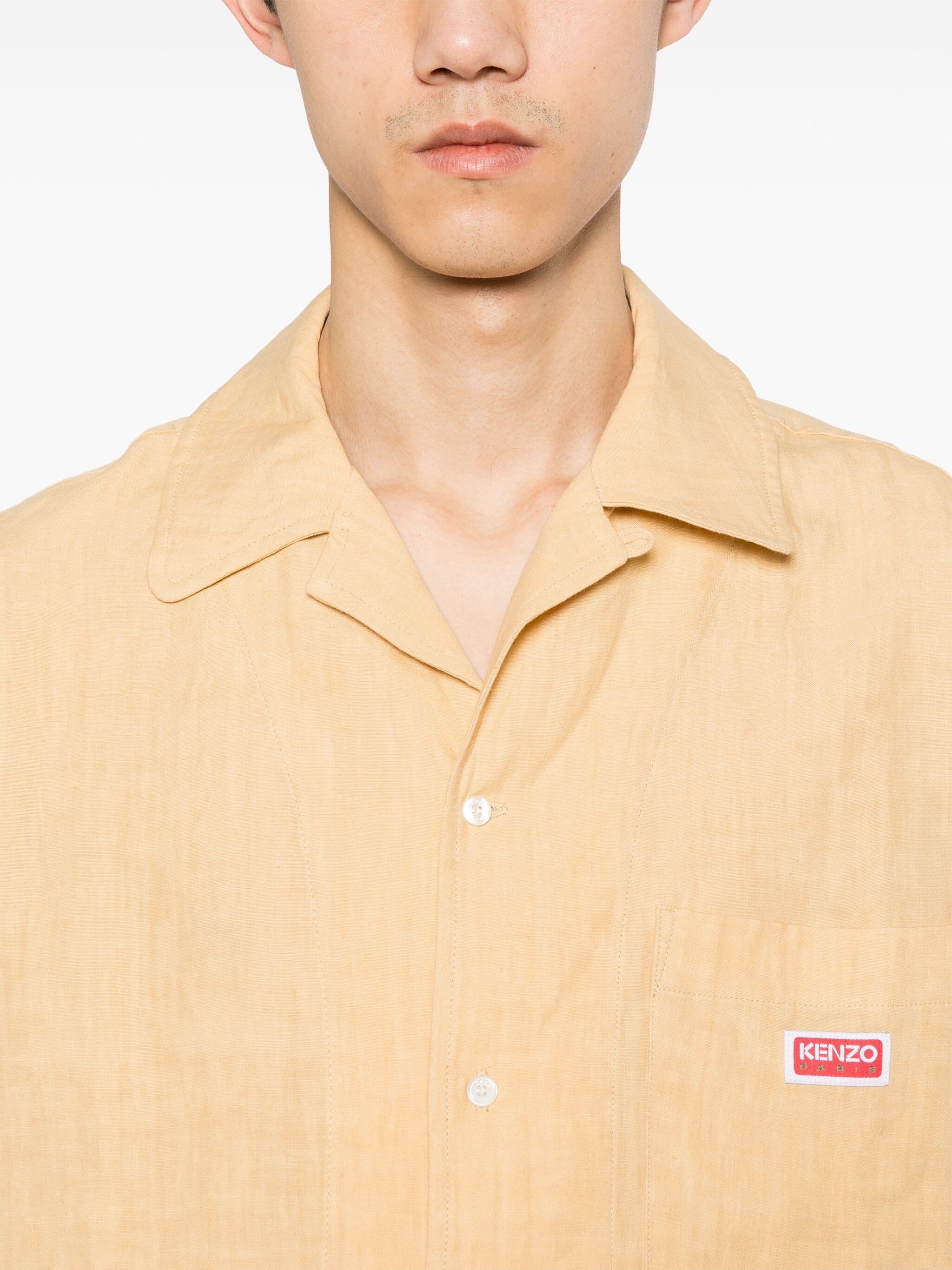 [Kenzo] Shirts Long Sleeve SS24 FE55CH5249GI