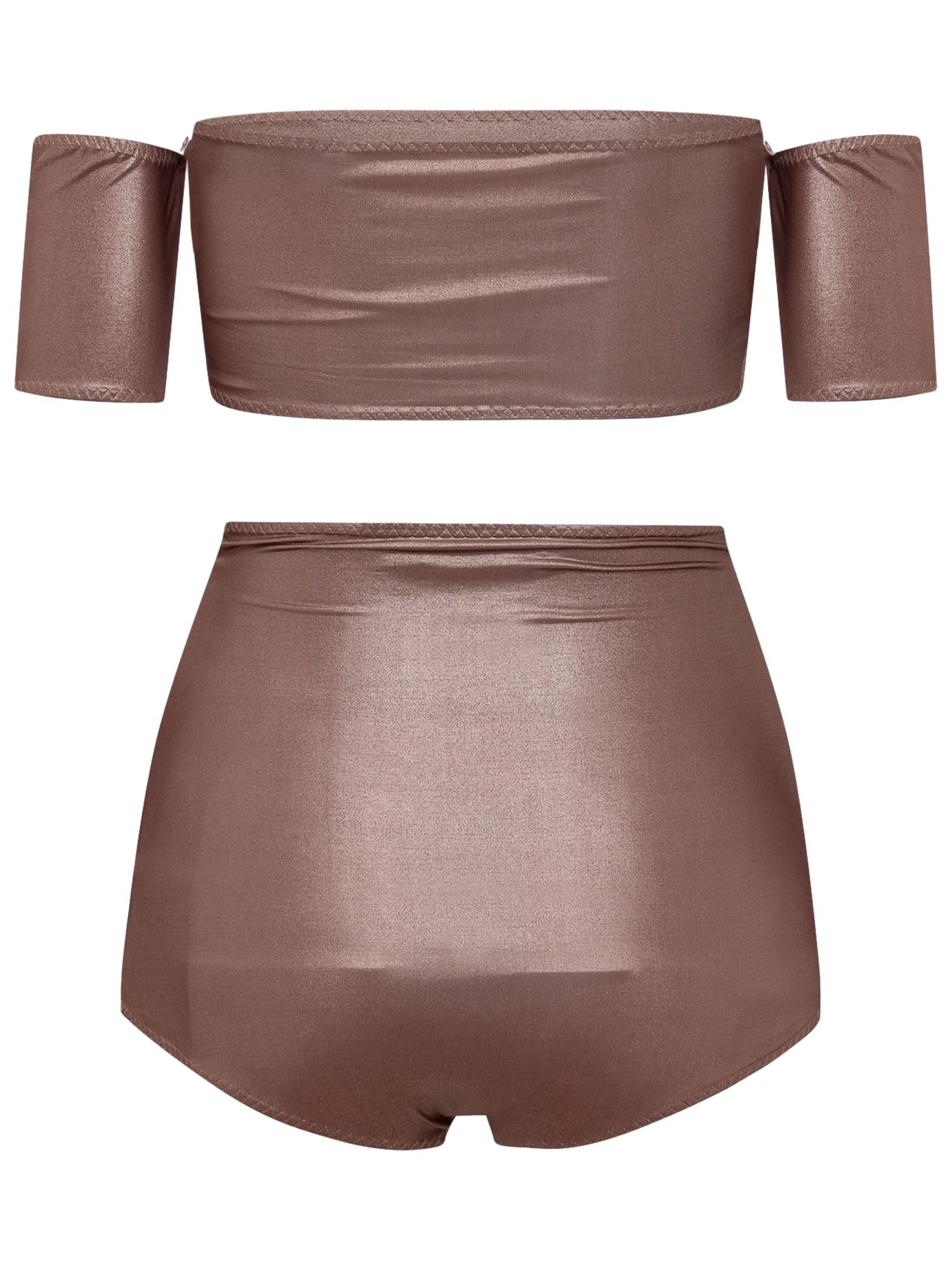 [Alessandro Vigilante] Beach Cover Up SS22 SW08PL BROWN