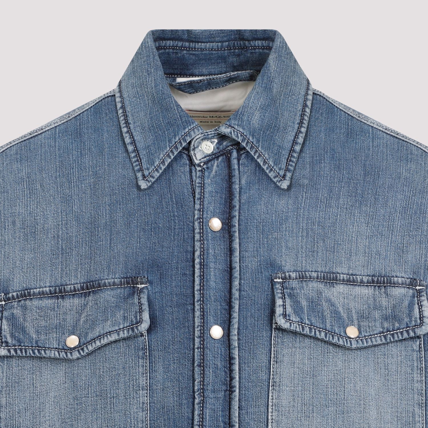 [Alexander McQueen] Shirts Long Sleeve SS24 759125.QYAAR