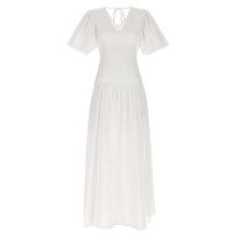 [Le Twins] Short sleeve dress FW23 ROSELLINABIANCO