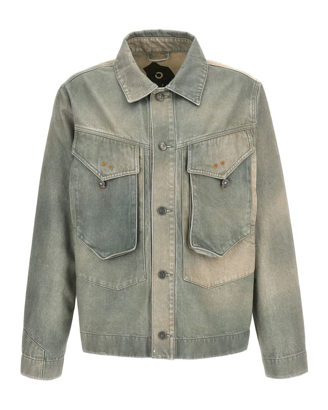 [Objects Iv Life] Denim jacket FW23 OBJ00320101GREPAT