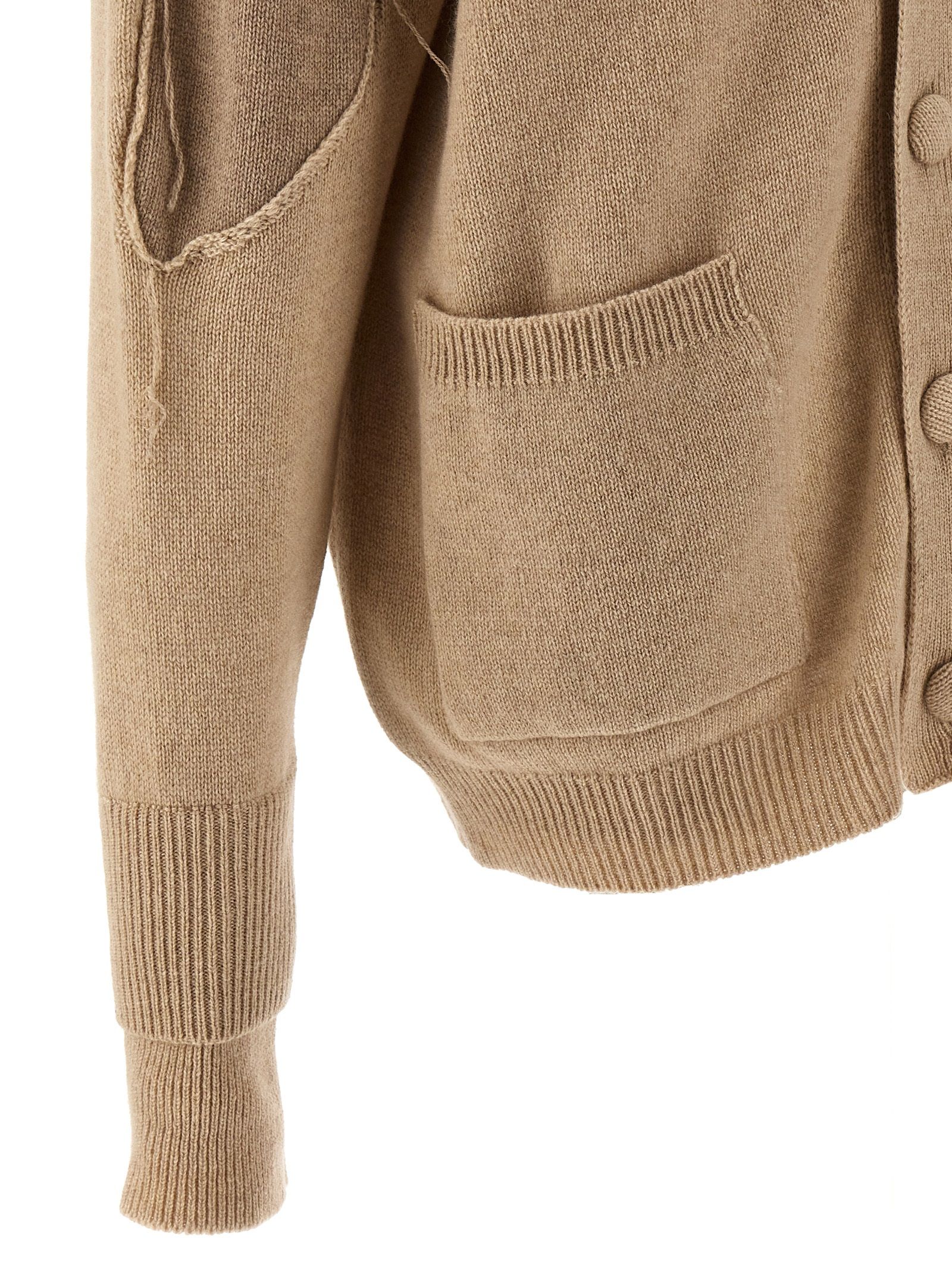 [RAMAEL] Cardigan FW23 WRA0102SAND