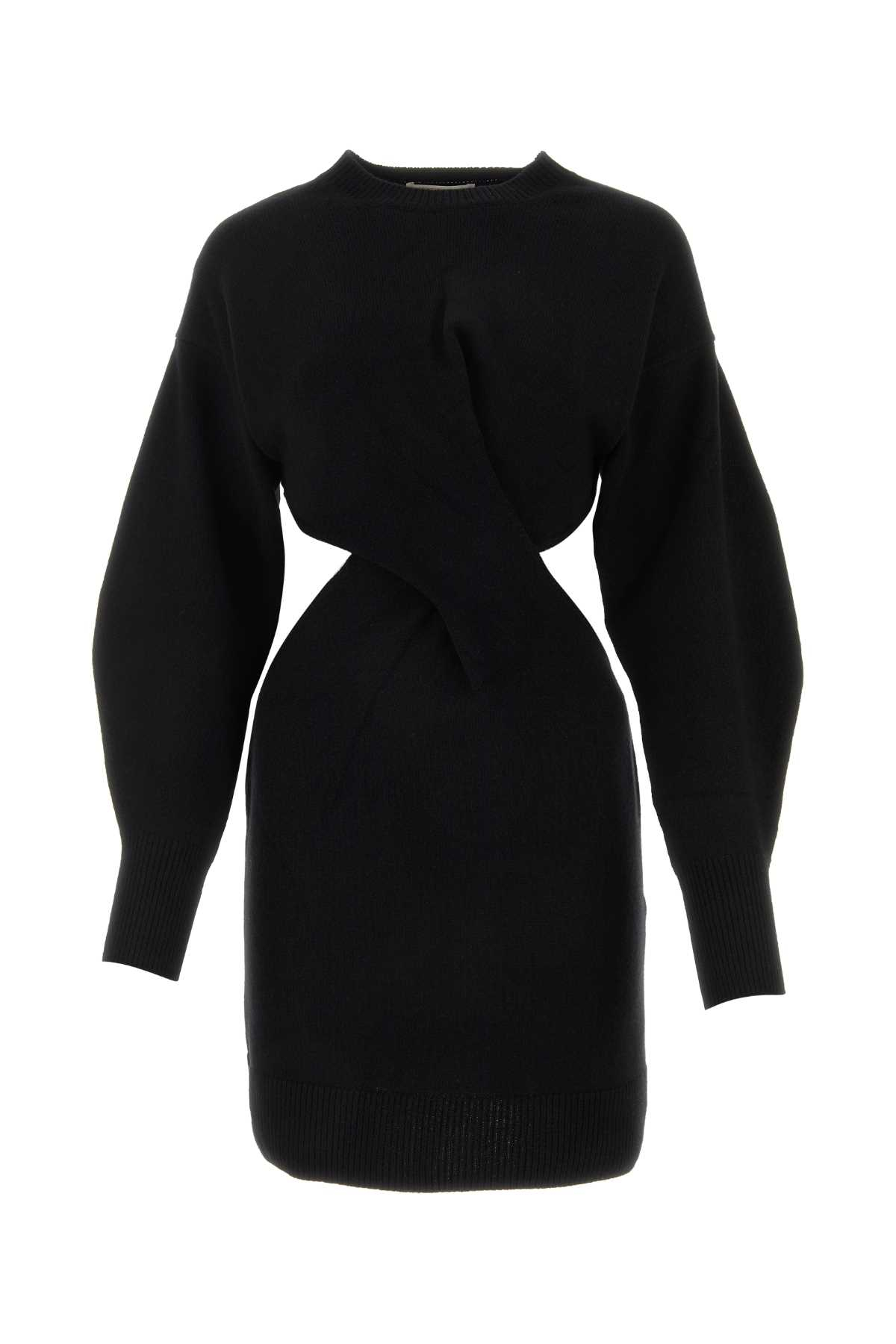 [Alexander McQueen] Long sleeve dress FW23 758585Q1A6W 1000
