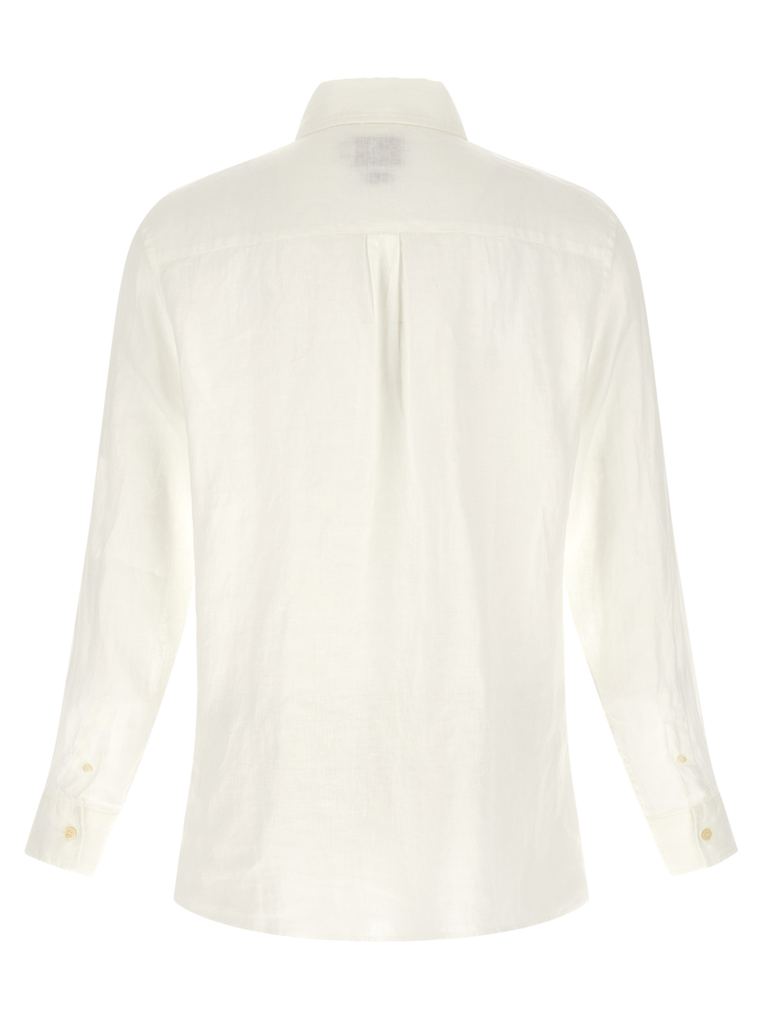 [MC2 Saint Barth] T-shirts Long Sleeve SS26 RAPHAELPOLOLONGLINEN01WHITE