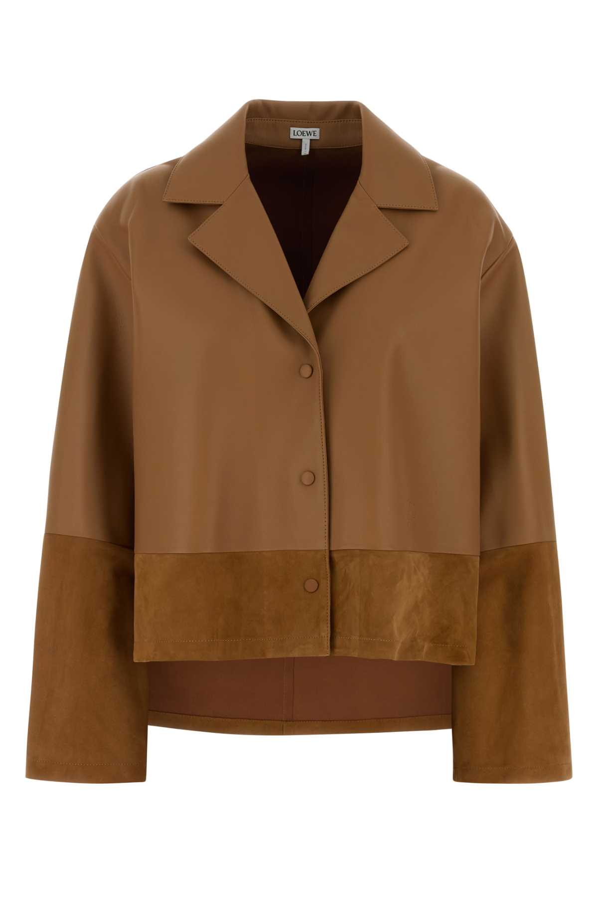 [Loewe] Shirts Long Sleeve FW25 S359Y31L32 TOFFEE