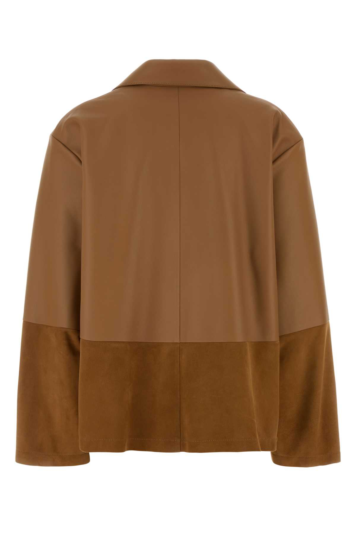 [Loewe] Shirts Long Sleeve FW25 S359Y31L32 TOFFEE