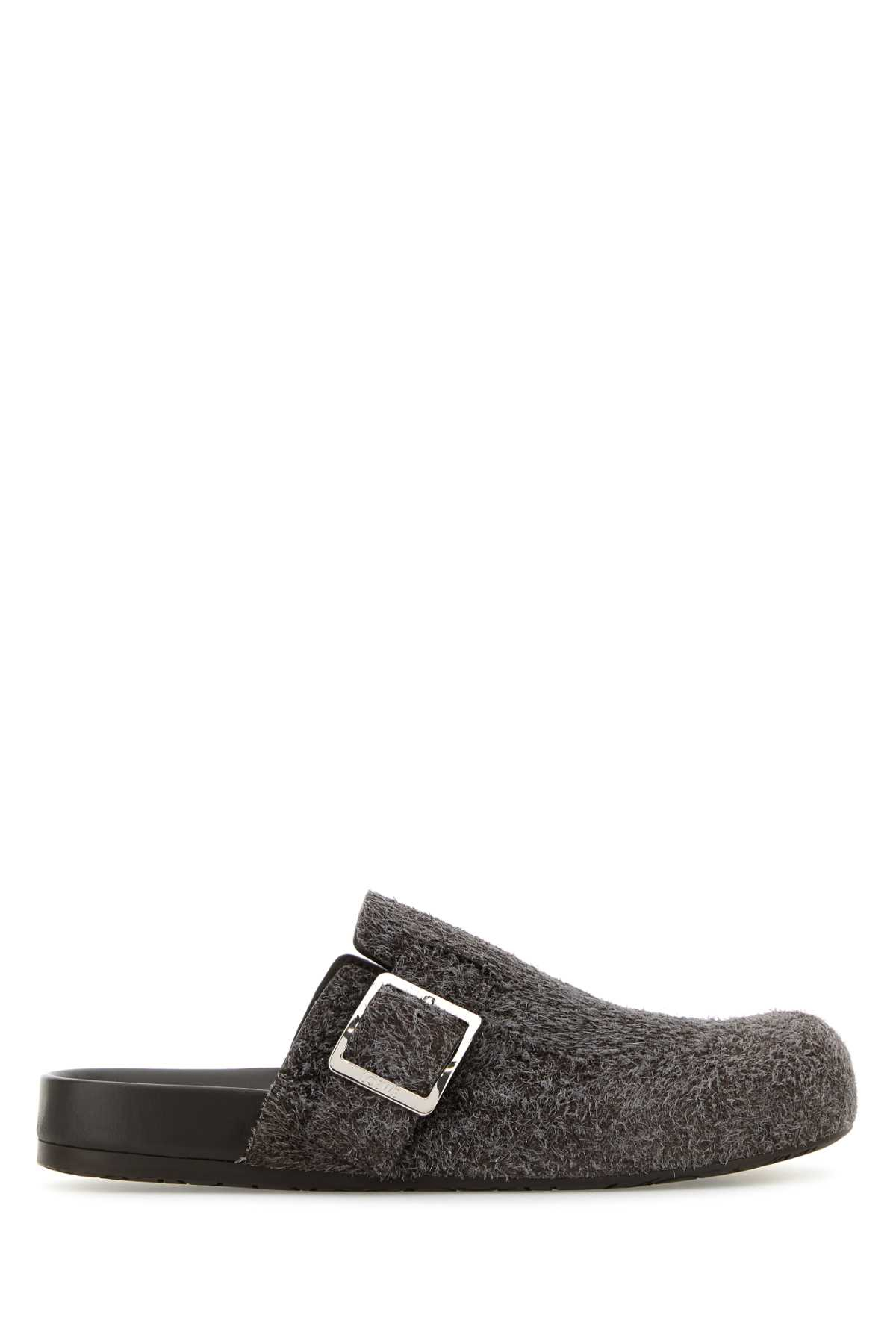 [Loewe] Slippers SS25 M816V29X12 DARKBROWN