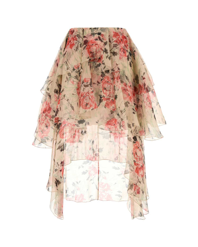 [Loewe] Mini skirt SS25 S540Y08XBE MULTICOLOR
