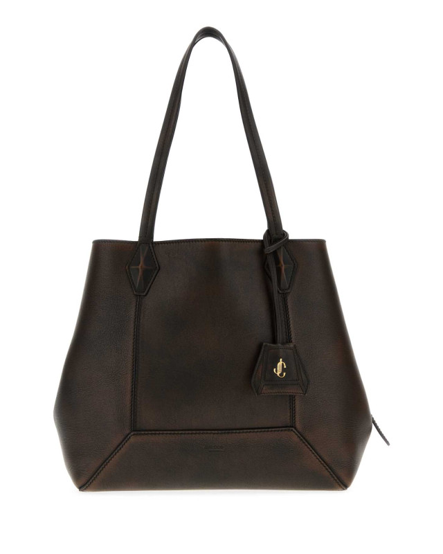 [Jimmy Choo] Bag FW25 DIAMONDTOTEMFFT COGNACGOLD
