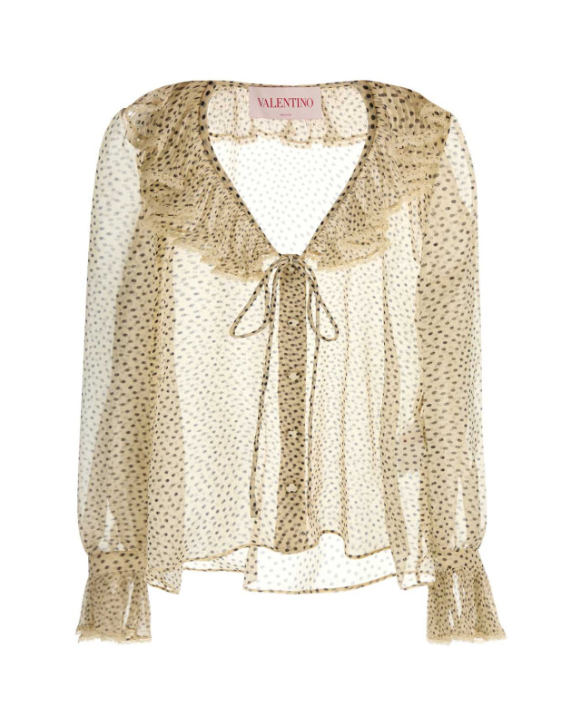 [Valentino Garavani] Shirts Long Sleeve SS25 6B0AB7H3981 R8E