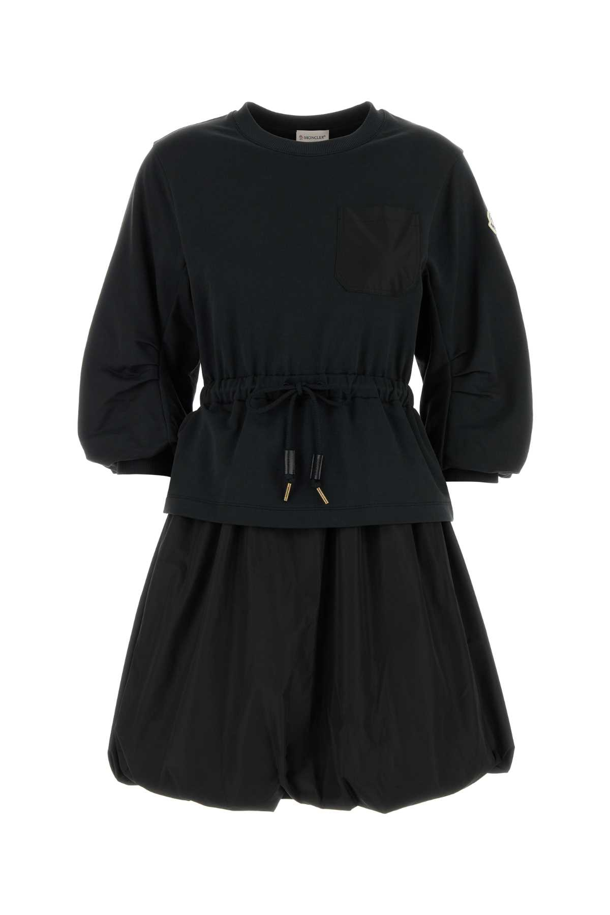 [Moncler] Long sleeve dress SS25 8I0001489A1K 999
