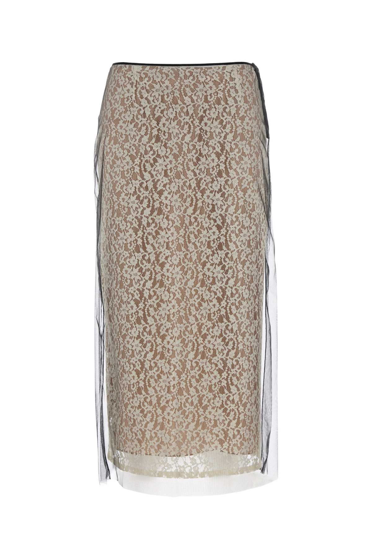 [Fendi] Midi skirt SS25 FQ7641AUP7 F1T48
