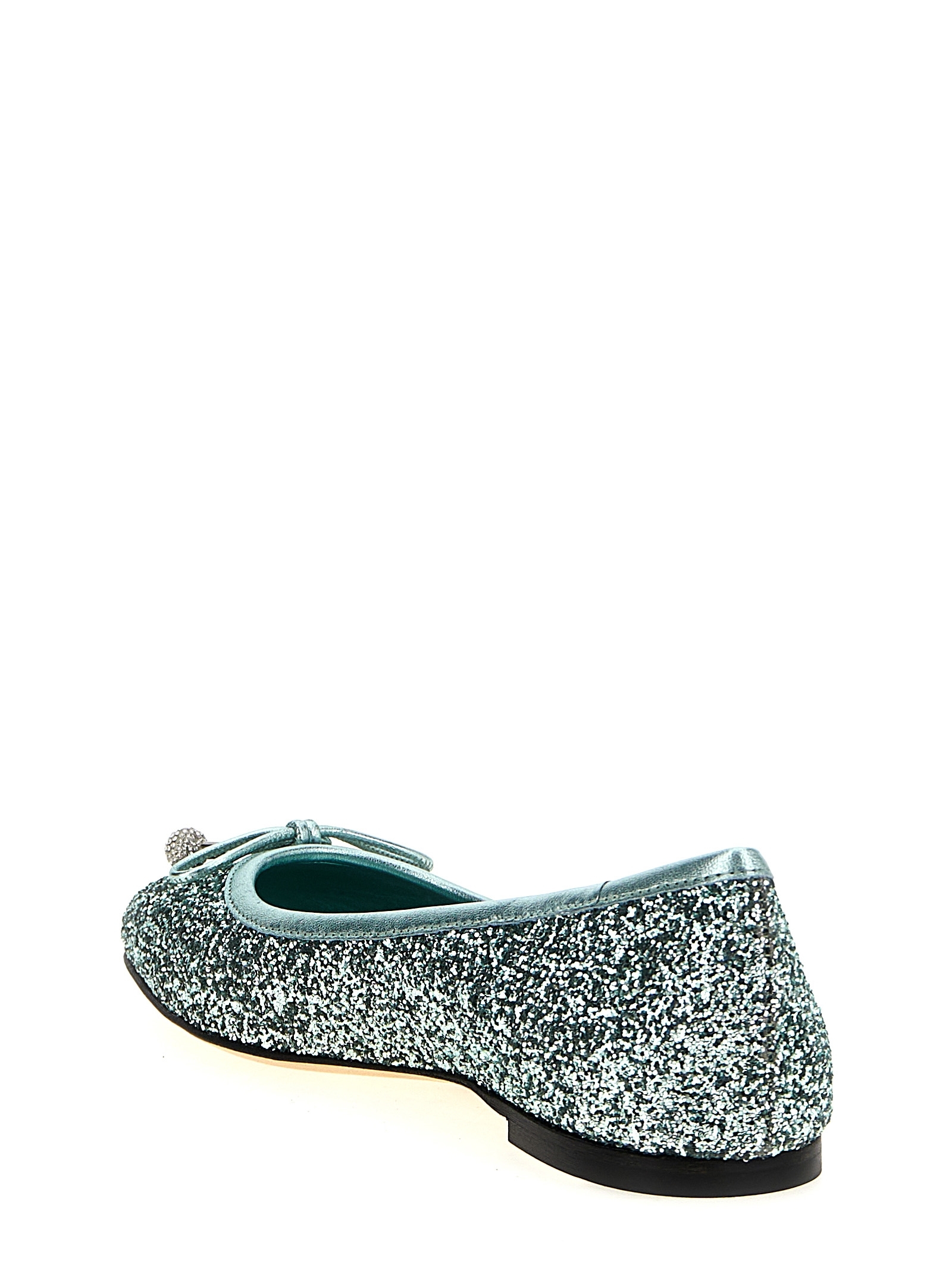 [Jimmy Choo] Flat shoes SS25 ELMEFLATPZFAQUAGREEN