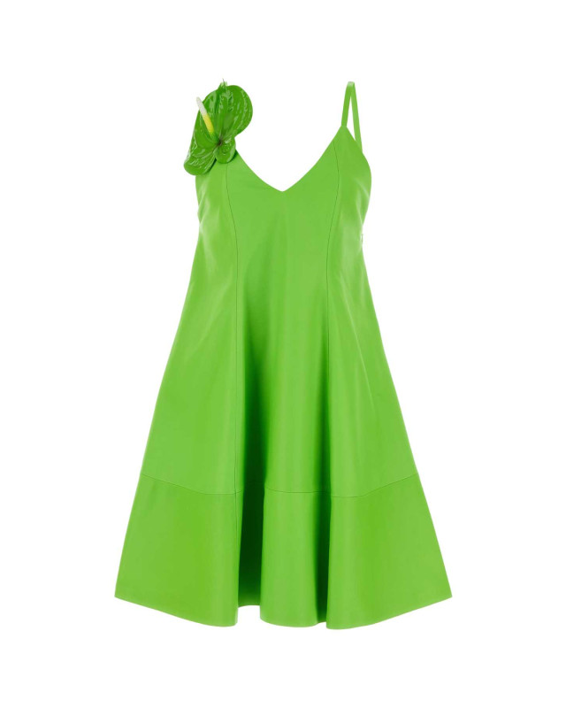 [Loewe] Sleeveless dress SS23 S540Y53L32 FLUOGREEN