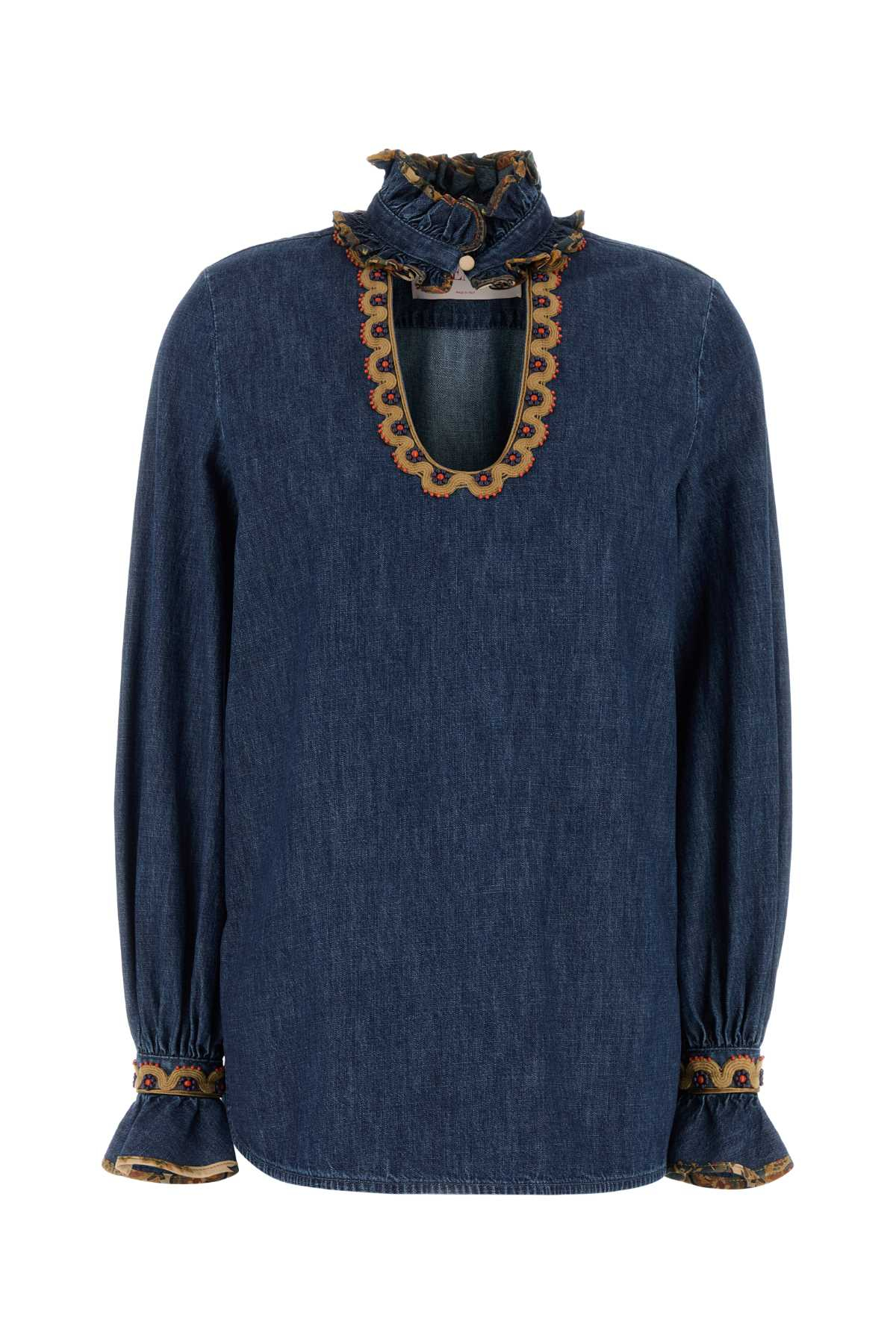 [Valentino Garavani] Shirts Long Sleeve SS25 6B0DB03E7MR 558