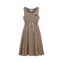 [Miu Miu] Sleeveless dress FW25 MF5873SOOO.121G