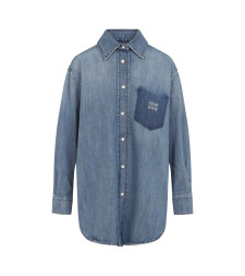 [Miu Miu] Shirts Long Sleeve FW25 GWC125SOOO.17GG