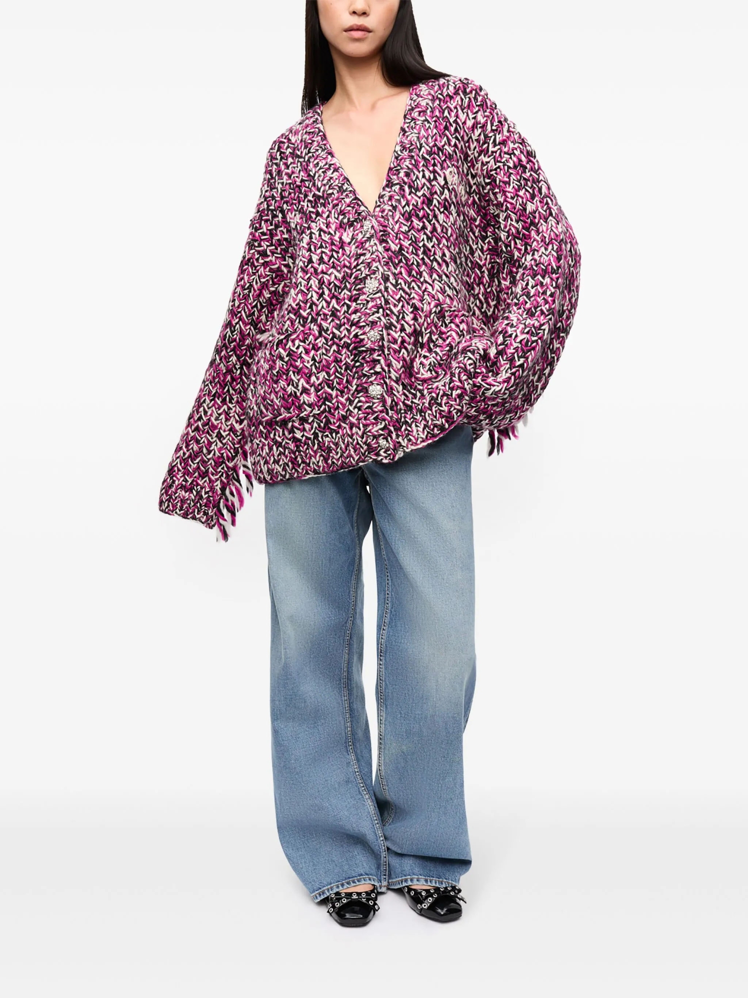 [GANNI] Cardigan SS25 K2443088