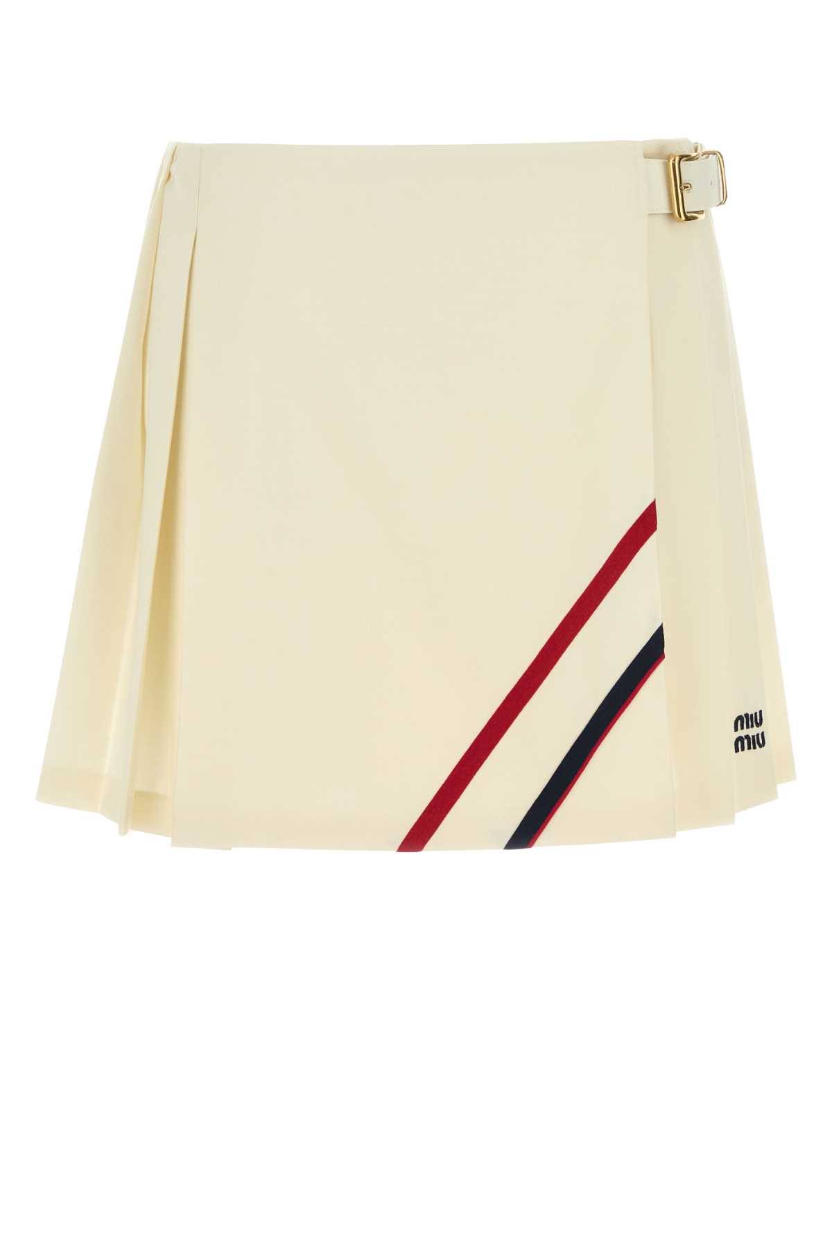 [Miu Miu] Mini skirt SS25 MG2350SOOO16DJ F0018