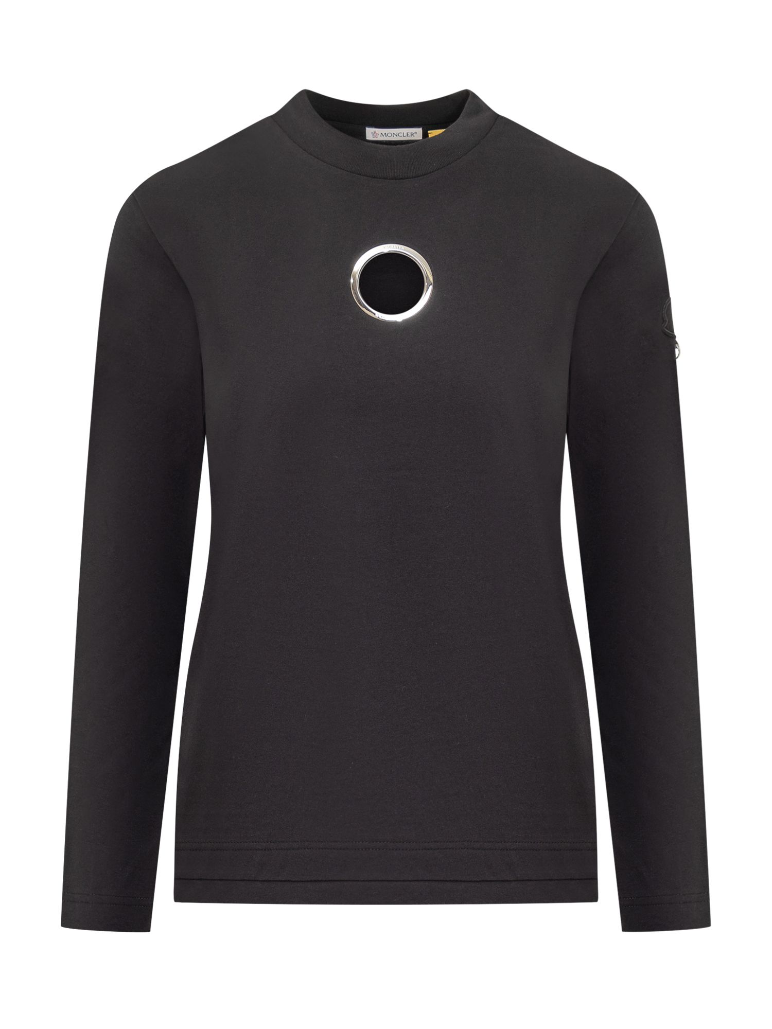 [MONCLER GENIUS WILLOW SMITH] T-shirts Long Sleeve FW24 J209T8D0000189AHD 999